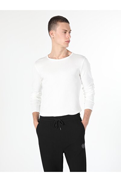 Colin's Ανδρικό μακρυμάνικο μπλουζάκι εφαρμοστό - Crew Neck Cl1051052