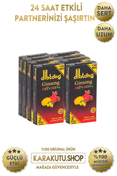 Diblong Ginseng Bonbons 6'lı | Karakutu Performans Artrıcı