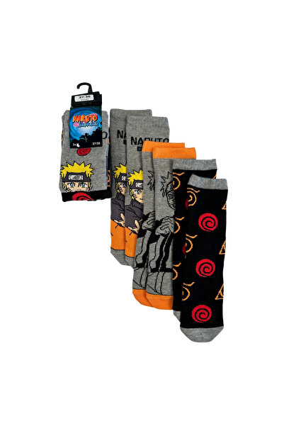 Generic Brand ORIGINAL LICENSED NARUTO BOY SOCKS TRIPLE SET NRT11