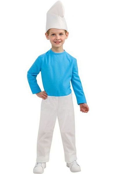 Rubies Smurfs Cute Children's Costume 7-8 Years /