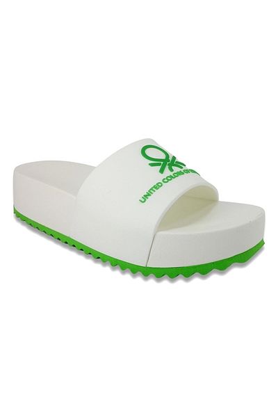 United Colors of Benetton Benetton 12111 23yt Daily Slippers - White