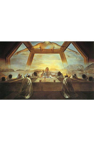 MARCEL SANAT Salvador Dali The Last Supper Liturgy Diamond Mosaic Painting 81x51cm