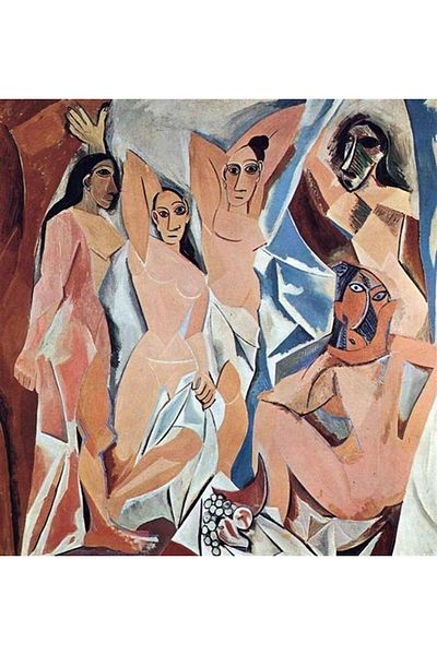 MARCEL SANAT Picasso Avignon Girls Diamond Mosaic Painting 53x56cm