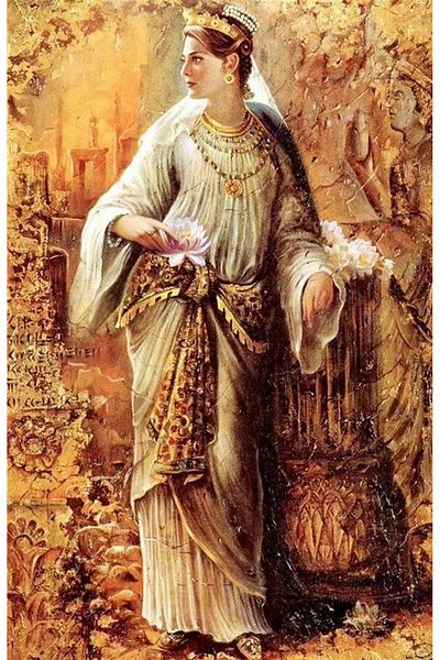 Marcel Kristal Tablo Princess of Persia Marcel Art Diamond Mosaic Painting 48x74cm
