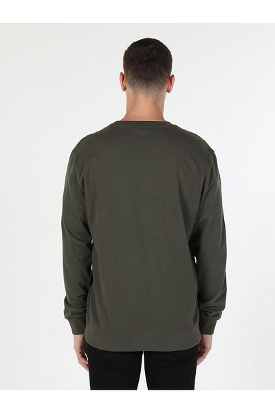 Colin's Green Regular Fit Men's Sweatshirt - Cl 1060127