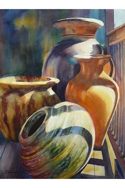 Marcel Kristal Tablo Soil Bowl And Tests Marcel Art Diamond Mosaic Painting 43x58cm
