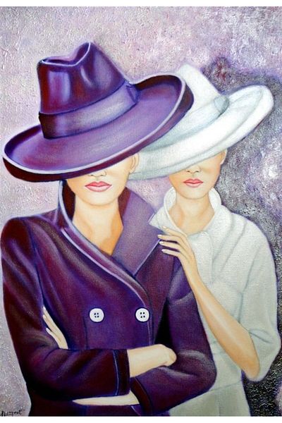 MARCEL SANAT 25x36cm Two Stylish Diamond Mosaic Painting