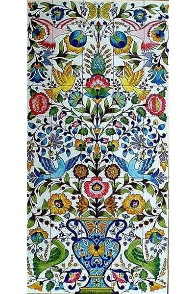 MARCEL SANAT Tile Pattern Diamond Mosaic Painting 35x75 cm