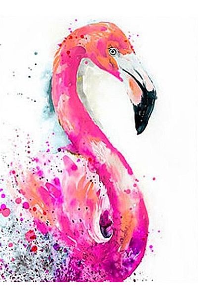 MARCEL SANAT Flamingo Diamond Mosaic Painting 38x51cm