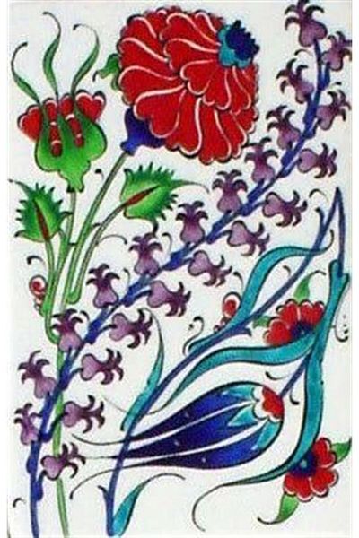 Marcel Kristal Tablo Tulip Pattern Marcel Art Diamond Mosaic Painting 53x84cm