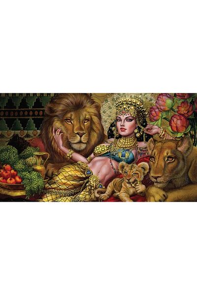Marcel Kristal Tablo Sheba Queen Marcel Art Diamond Mosaic Painting 79x43cm