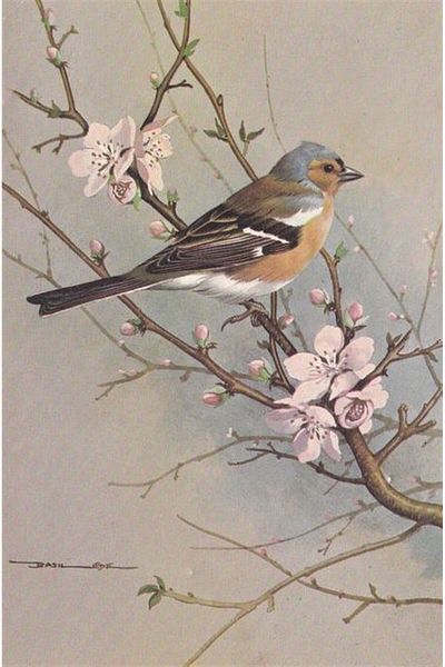Marcel Kristal Tablo Delicate Bird on Branch Marcel Art Diamond Mosaic Painting 46x69cm