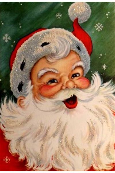 MARCEL SANAT Santa Claus Marcel Art Diamond Mosaic Painting 23x36cm