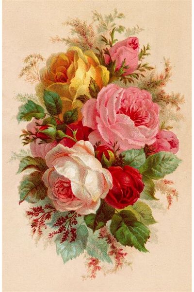 MARCEL SANAT Colorful Roses Marcel Art Diamond Mosaic Painting 43x66 Cm