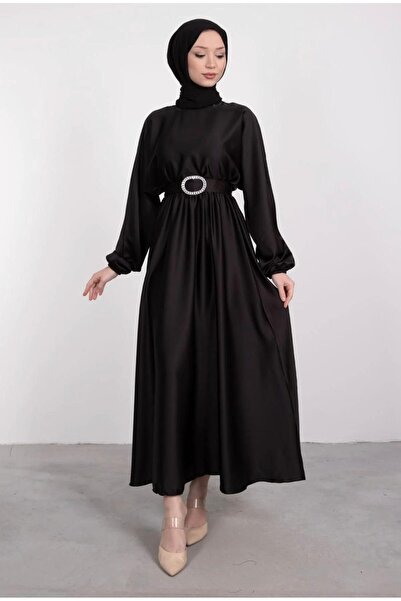 ENKA BUTİK Saten mevlana abiye