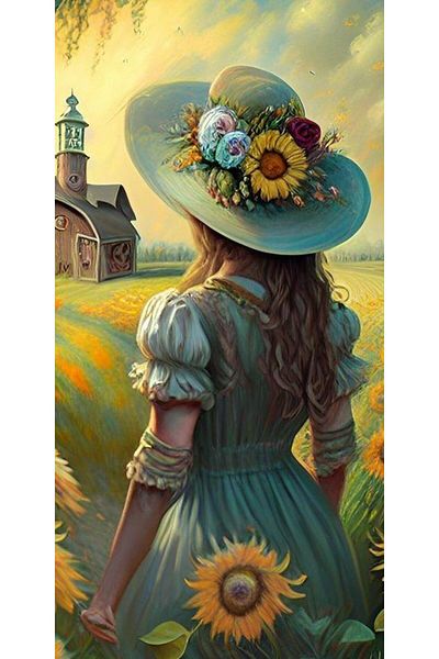dialands GIRL-30X58CM-DM090