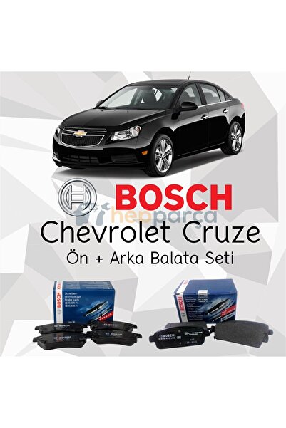 Bosch Chevrolet Cruze Bosch Ön Arka Fren Balata Seti