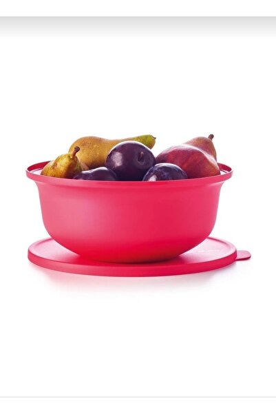 Tupperware Aloha Container 2l Rubin Red Storage Container