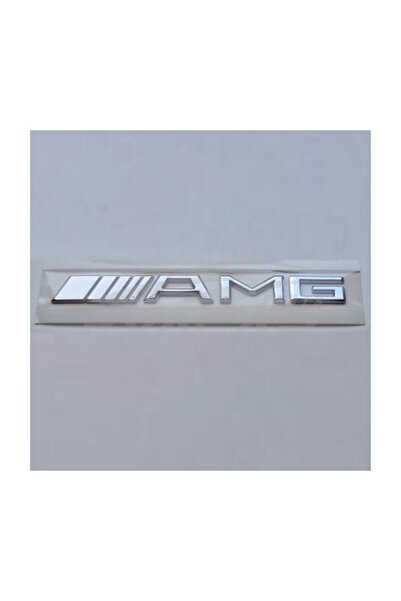 Genel Markalar Mercedes Amg Arka Bagaj Yazısı Krom Logo
