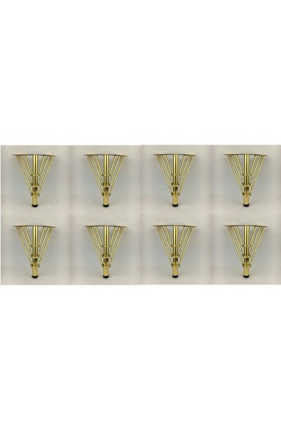Mespaş Venüs Model 12cm Gold Metal Mobilya, Dolap, Koltuk, Tv Ünitesi Ayaklar...