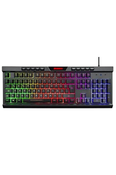 GAMEBOOSTER Gb-g69k Usb Q Trk Rainbow Aydınlatmalı Siyah Gaming Klavye