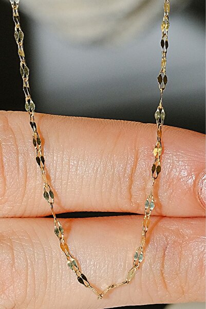 aytekgold Yaprak Zincir 14 Ayar (1,20GR)
