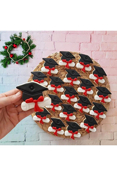 Tatlı Armağanlar قبعة التخرج وبوتيك الدبلوم - 20 قطعة