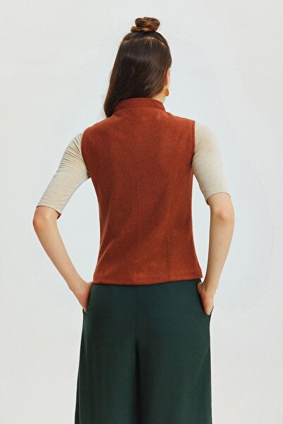 Clandestino Hakim Yaka Автентичний жіночий жилет помаранчевий
