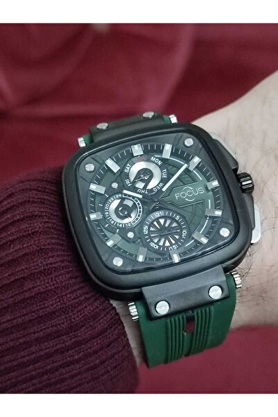 Focus Silikon Kordon Erkek Kol Saati Fonksiyonlu 1960