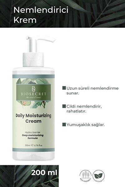 Biosecret Yoğun Nemlendirici Ve Bariyer Güçlendirici Günlük Bakım Kremi 200 m...