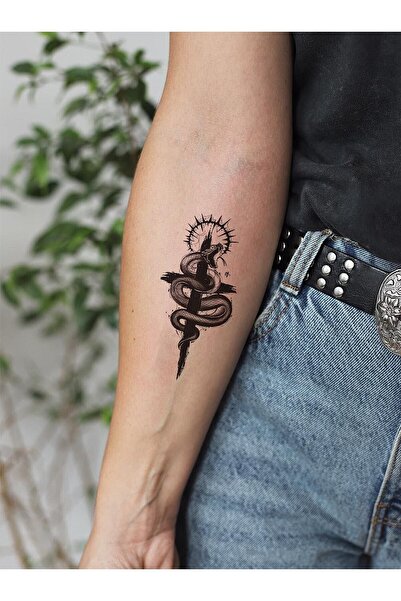 BP Tattoo Yılan Mini Boy Geçici Dövme