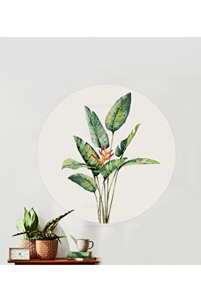 KanvasSepeti ملصق جداري على شكل قماش سميك ذاتي اللصق مزخرف بفن بوهيمي تجريدي