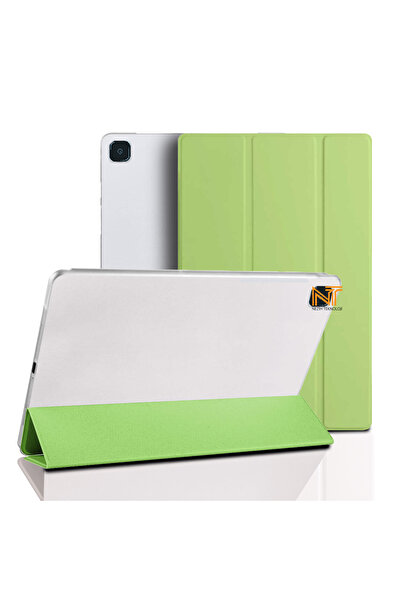 Nezih Case Samsung Galaxy Tab S6 Lite P610 Uyumlu Luxury Pu Leather Flip Stan...