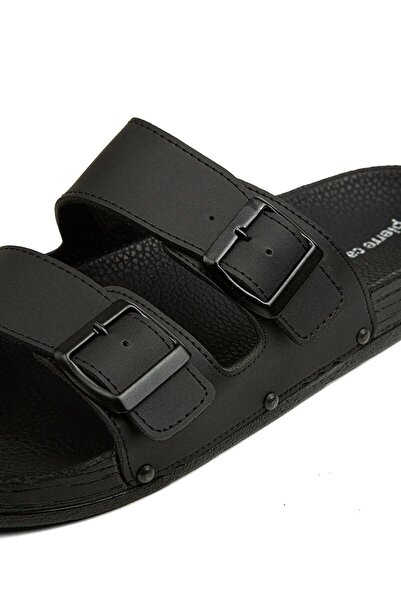 Pierre Cardin PC-7038 Ανδρικές Παντόφλες-μαύρες