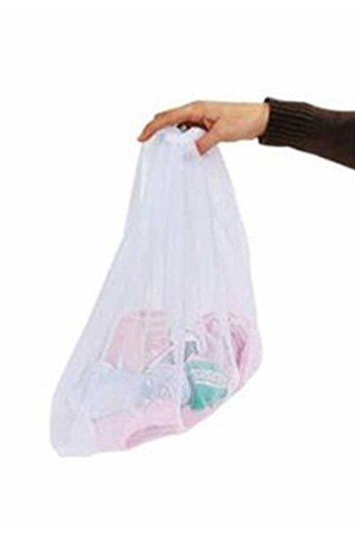 Sevi Bebe Bebek Çamaşır Yıkama Torbası Beyaz