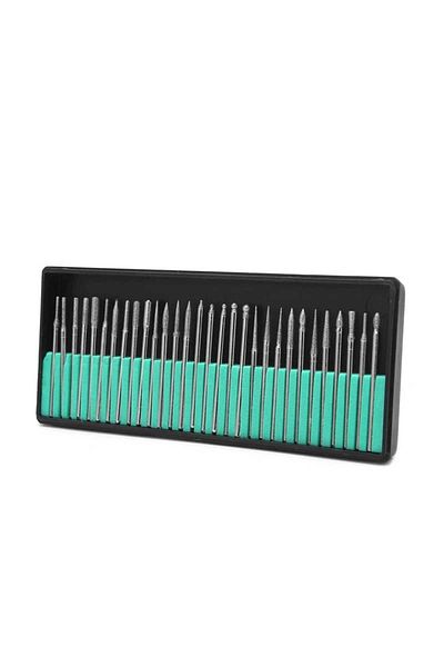 Anil Professional Cosmetics مجموعات طحن الماس - أدوات تصميم خاصة للتقليم المثالي (30 قطعة)