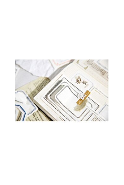 SF SCRAPBOOK KIRTASİYE سجل القصاصات مذكرة الوسادة مجلة الرجعية 50 ورقة مجموعة...