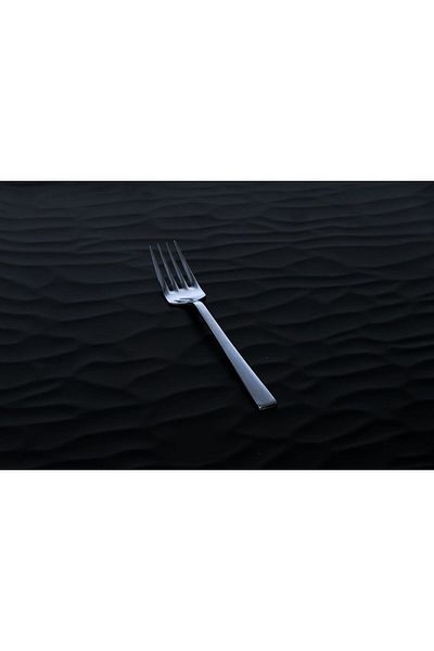 Viyalente Set of 12 Stainless Narcissus Dessert Forks