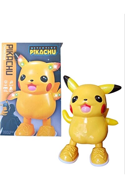 Cango Oyuncak Dans Eden Pikachu Sesli Işıklı Pilli Hareketli Oyuncak Pikachu ...
