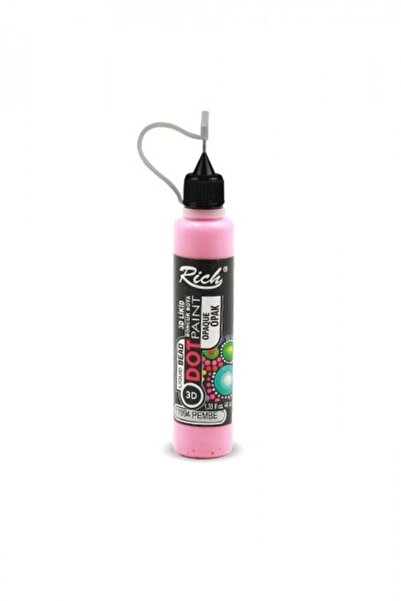 Rich Dot Paint 3d Likit Boncuk Boya 40 Cc - Pembe