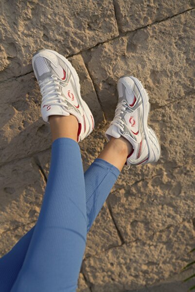 pasyone Kırmızı Kadın Günlük Spor Ayakkabı