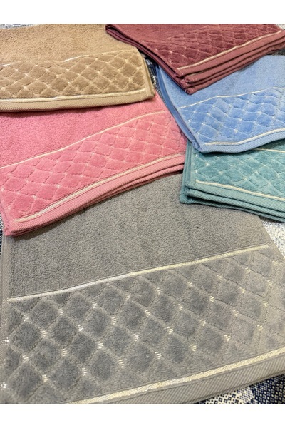 ŞENER HOME 12-штучний набір кольорових кухонних рушників із 100% бавовни, 30x50 см, темні кольори