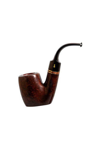 Şahin Professional 860 9mm. Filtreli Ebonit Saplı Pipo (241125)