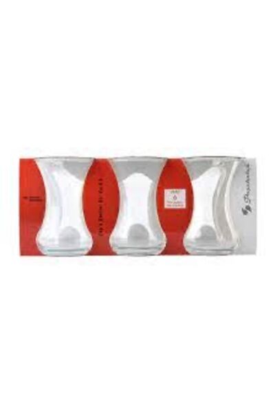 güral cam Paşabahçe Ince Belli Çay Bardağı 6’lı