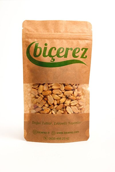 Bi Çerez Vakumlu Taze Paket Lezzetli Ve Doğal Kavrulmuş Yer Fıstığı - Tuzlu Atıştırmalık - 500 gr