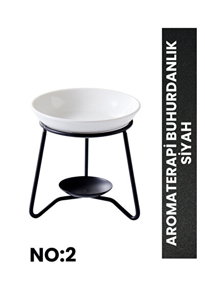 Bade Natural Aromaterapi Buhurdanlık No: 2 Siyah