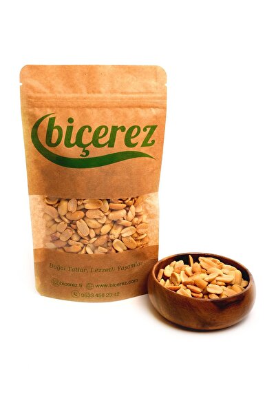 Bi Çerez Vakumlu Taze Paket Lezzetli Ve Doğal Kavrulmuş Yer Fıstığı - Tuzlu Atıştırmalık - 500 gr