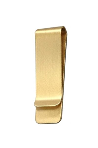SPELT Metal Kağıt Para Tokası Kart Tutucu Klips Cüzdan Ataş Altın 5cm X 1,5cm