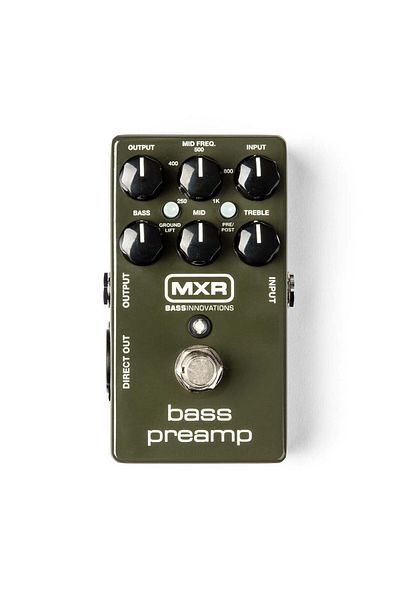 MXR M-81 Bass Preamp - Pedal Design