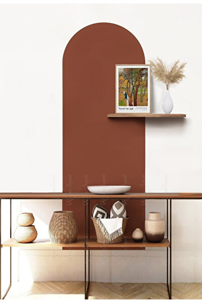 KanvasSepeti Kendiliğinden Yapışkanlı Kalın Kanvas Dokulu Dekoratif Bohem Art...